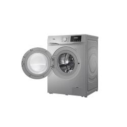 TCL WASHING MACHINE | 10KG, AUTOMATIC, 1400RPM, FRONT LOAD, ADD GARMENT, SILVER - F610FLS - deluxe.com.ng