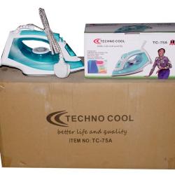 TECHNOCOOL STEAM PRESSING IRON TC75A -deluxe.com.ng