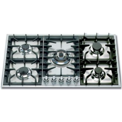 ILVE COOKTOP/HOB | 90cm Built-in Professional Gas Cooktop With Stainless Steel And Grill top|HP95C/1 - deluxe.com.ng