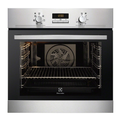 Electrolux Oven | EOB3400AOX Multifuction Built-in Electric Single Oven In Stainless Steel With Anti-fingerprint Coating - deluxe.com.ng 