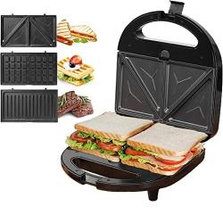 Scanfrost Sandwich & Waffle Maker with Nonstick Coating | SFSM700W - deluxe.com.ng
