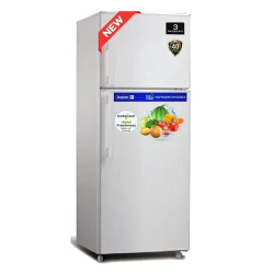 Scanfrost SFR250DM - 235 LTRS DOUBLE DOOR REFRIGERATOR - deluxe.com.ng