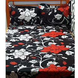 Deluxe Flowered Bedsheet