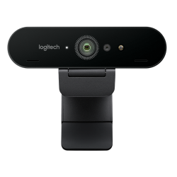 Logitech BRIO 4K Webcam for Video Conferencing Recording and Streaming