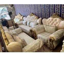 QUALITY DESIGNED 7 SEATERS SOFA ONLY - AVAILABLE (MOBIN) - deluxe.com.ng