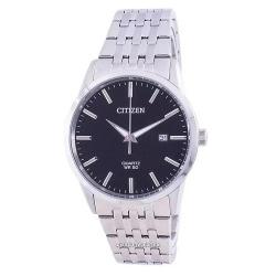 CITIZEN BI5000-87E MEN’S BLACK DIAL QUARTZ BRACELET WATCH - deluxe.com.ng