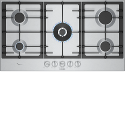 BOSCH 5 BURNER BUILT IN GAS HOB