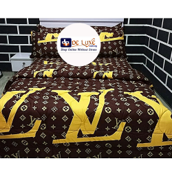 Deluxe Bedsheets With Four Pillow Cases