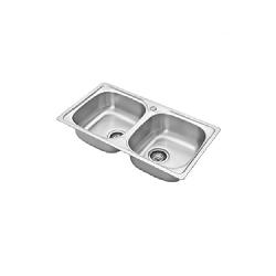 KITCHENCRAFT DOUBLE BOWL SS BIG SINK VY8248H