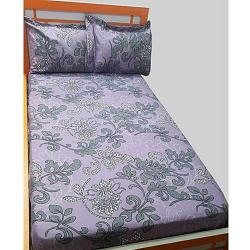 Deluxe Purple Design Bedsheet 