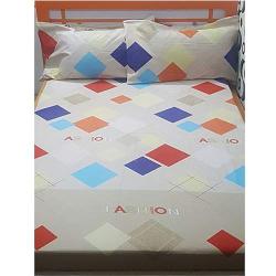Coloured Diamond Bedsheet - deluxe.com.ng