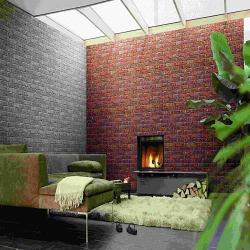 STONE THERAPY 53103 -2– BEAUTY BRICKS WALLPAPER