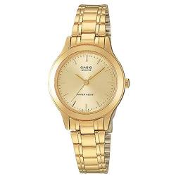 CASIO LTP-1128N-9ARDF WOMEN’S GOLD ENTICER BRACELET SMALL WATCH - Deluxe.com.ng