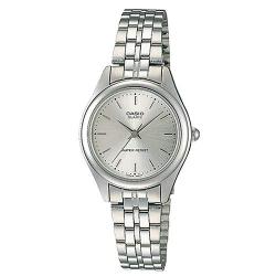 CASIO LTP-1129A-7ARDF WOMEN’S SILVER DIAL, BRACELET SMALL WATCH- Deluxe.com.ng 