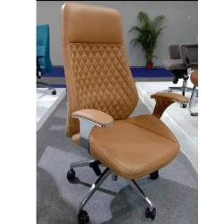 QUALITY DESIGNED LIGHT BROWN EXECUTIVE CHAIR - AVAILABLE (UGIN) - deluxe.com.ng
