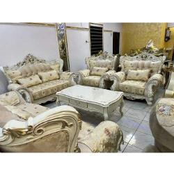 QUALITY DESIGNED 7 SEATERS SOFA (WITHOUT CENTER TABLE) -AVAILABLE (AUSFUR) - deluxe.com.ng