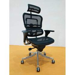 DELUXE EXECUTIVE OFFICE MESH CHAIR WITH HEAD REST LEATHER DEL 213 - deluxe.com.ng