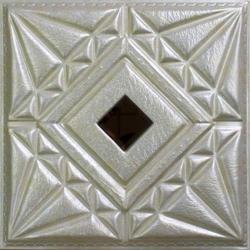 3D BEIGE LEATHER WALL PANEL - XK-51 