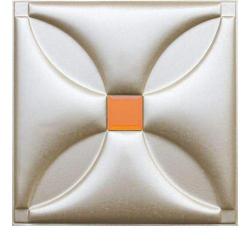 3D BEIGE LEATHER WALL PANEL - XK-18 