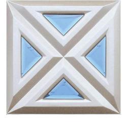 3D BEIGE LEATHER WALL PANEL - XK-21