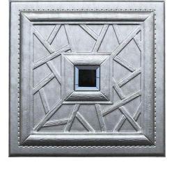 3D BEIGE LEATHER WALL PANEL - XK-25 