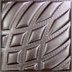 3D BEIGE LEATHER WALL PANEL - XK-54 