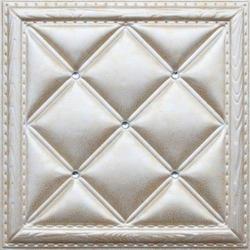 3D BEIGE LEATHER WALL PANEL - XK-12