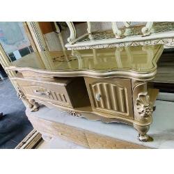 QUALITY DESIGNED ROYAL GOLDEN CENTER TABLE WITH DRAWER - AVAILABLE (SATEC) - deluxe.com.ng