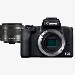 Canon EOS M50 Mark II + EF-M 15-45mm is STM Kit - deluxe.com.ng