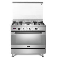 Elba Gas Cooker | 90cm 4 Gas Burners + 2 Electric Plates -FEX9642M NG - deluxe.com.ng