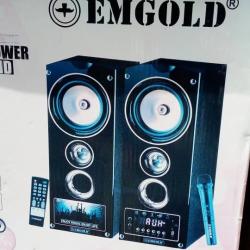 EMGOLD MULTIMEDIA BT 8 Inches HI-POWE SPEAPER  EMS22366 - deluxe.com.ng