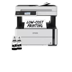 Epson Monochrome M3170 All-in-One Duplex InkTank Printer Print,Copy,Scan FAX,ADF, Black, Medium - deluxe.com.ng