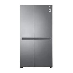 LG B257JLYL 688L Side by Side Refrigerator -Silver -deluxe.com.ng