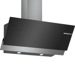Bosch Serie | 4 wall-mounted cooker hood 90 cm clear glass black printed DWK96AJ60M - deluxe.com.ng