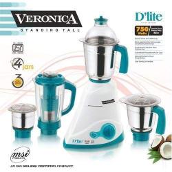 VERONICA MIXER GRINDER WITH FILTER & 4 JAR HEAVY DUTY -750WATTS (N) - deluxe.com.ng
