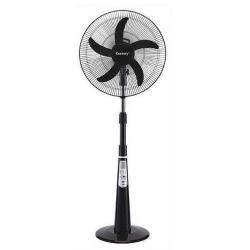 Century|16 Rechargeable Fan+Remote+LED Light -BLACK-deluxe.com.ng