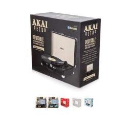 AKAI Bluetooth Rechargeable Turntable With Inbuilt Speaker