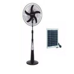 Century| 5Blade Adjustable 16" Rechargeable Fan +18V10Watts Solar Panel-deluxe.com.ng