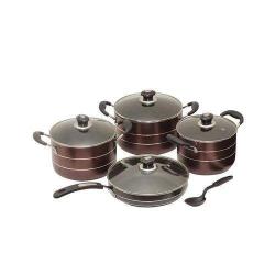 Kinelco | 4Pcs Non Stick Cooking Pots-deluxe.com.ng