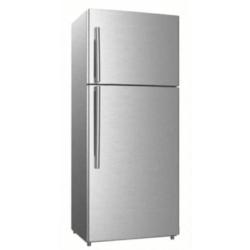 Hisense Double Door Top Mount Refrigerator REF 565 DRI| 535 Litre| Silver Colour| R600 Gas| Water Dispenser| Environmental-Friendly Technology - deluxe.com.ng