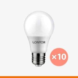 Lontor ENERGY SAVING UNBREAKABLE LED BULB - 10 Pieces - SCREW (N) - deluxe.com.ng
