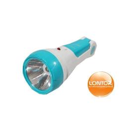 Lontor Rechargeable Torch CTL-TH229A BLUE (N) - deluxe.com.ng