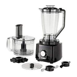 Tower | Multipurpose 2IN1 Food Processor And Blender With 1.8L Jug- deluxe.com.ng