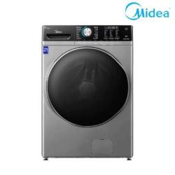 MIDEA WASHING MACHINE | MFH01W210B/S Automatic Washer & Spin, 21 Kg - Silver - deluxe.com.ng
