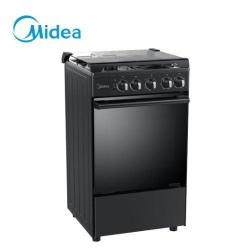 Midea 3 Gas 1 Electric  Gas Cooker 20BMG4Q007-S, with Oven & Grill (Black) - deluxe.