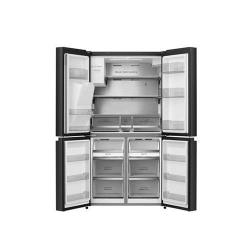 Hisense Side by Side 522L Refrigerator  4 Doors 68 WCB - deluxe.com.ng