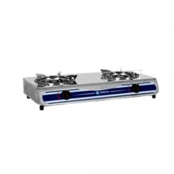 HAIER THERMOCOOL CKR TABLE TOP COOKERS GAS  2HOB STAINLESS - deluxe.com.ng