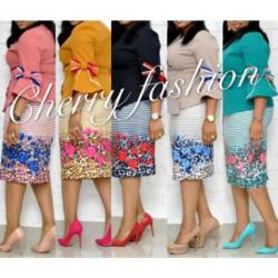 WOMEN'S CATCHY MULTI COLOUR SKIRT AND BLOUSE|CHOOSE SPECIFC COLOUR (AVAILABLE IN ALL SIZES) - deluxe.com.ng