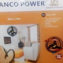 BIANCO A-19 18 0X WALL FAN - deluxe.com.ng