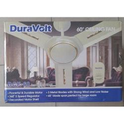 Duravolt Gold Design 60" Ceiling Fan With Blade  - deluxe.com.ng